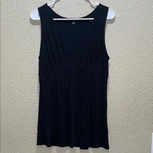 Banana Republic Black Sleeveless Tank Top